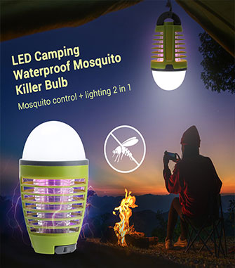 Portable Bug zapper lantern
